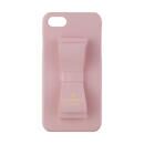 LANVIN en Bleu Slim Wrap Case Stand & Ring Ribbon Sakura Pink iPhone SE 第2世代/8/7