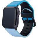 GRAMAS at OnceG.Leather Watchband、AppleWatch 45/44/42mm Blue