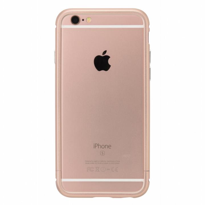 iPhone6s/6 ケース クリスタルアーマー メタルバンパー ローズゴールド iPhone 6s/6_0