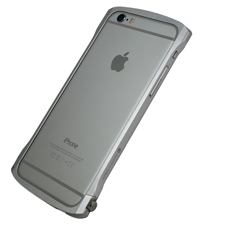 iPhone6s/6 ケース Deff Cleave アルミニウムバンパー Chrono シルバー iPhone 6s/6バンパー_0