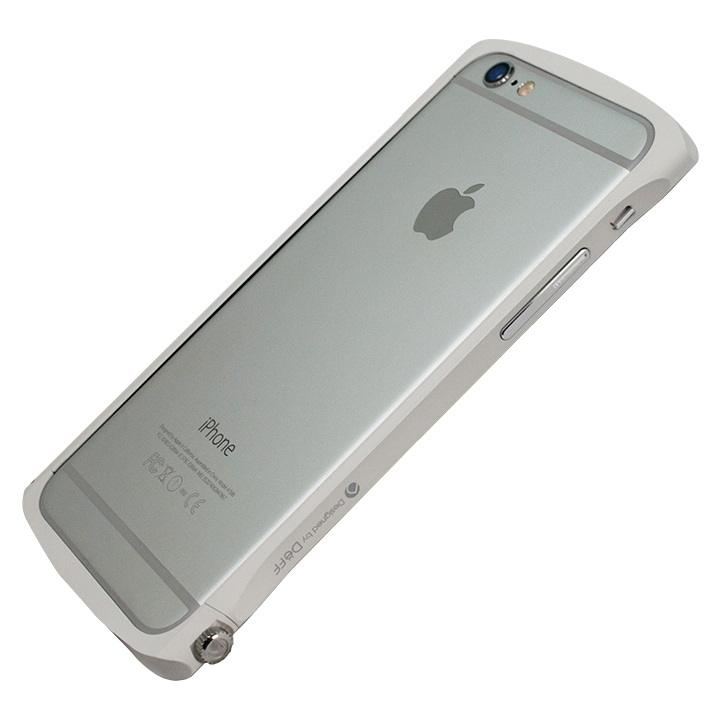 iPhone6s/6 ケース Deff Cleave アルミニウムバンパー Chrono ホワイト iPhone 6s/6バンパー_0