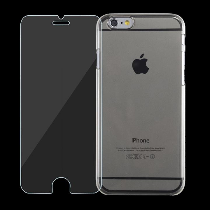 iPhone6 ケース [強化ガラス+クリアケース] JEMGUN スタータキット クリア iPhone 6ケース_0