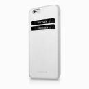 ITSKINS 背面カードホルダー付き合皮ケース CORSA ホワイト iPhone 6s/6ケース