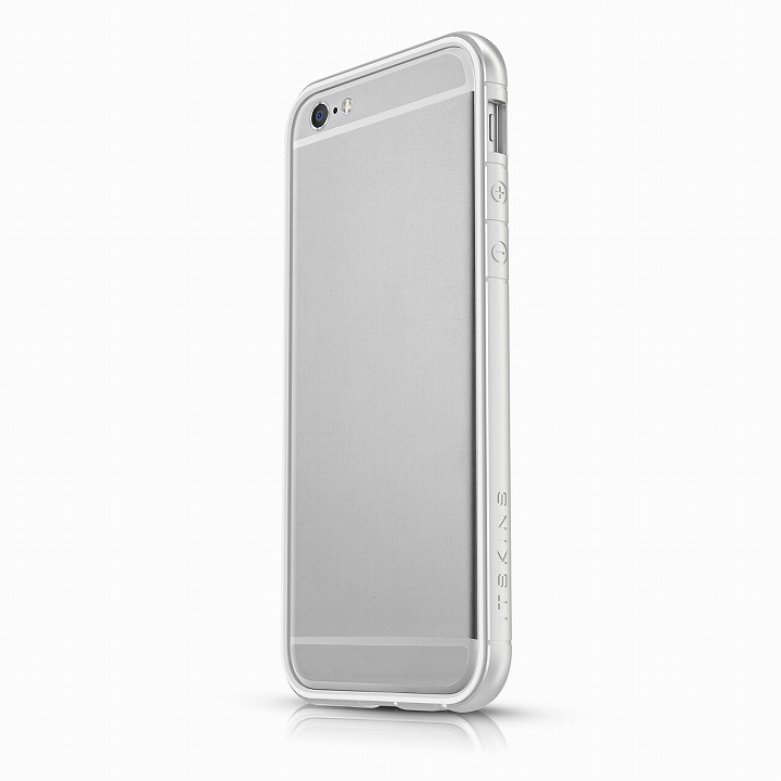 iPhone6 ケース ITSKINS スペシャルアルミコーティングバンパー Heat シルバー iPhone 6バンパー_0