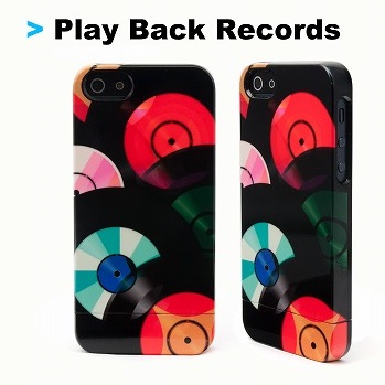 iPhone SE/5s/5 ケース Uncommon iPhone5ケース Play Back Records C0070-DS_0