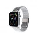 CLIP MESH BAND for Apple Watch 45/44/42mm シルバー