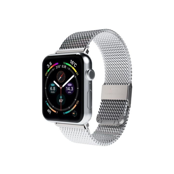 CLIP MESH BAND for Apple Watch 41/40/38mm シルバー_0