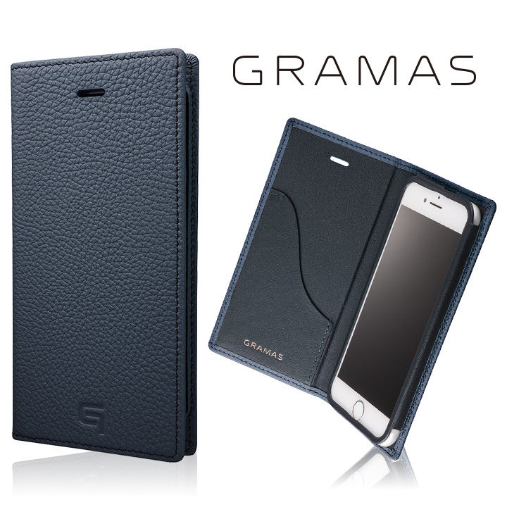 新品 GRAMAS グラマス iPhone ケース 手帳型 a97-