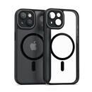 miak（ミアック） レンズガード一体型MagSafe対応クリアケース for iPhone 15 Plus ブラック