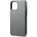 GRAMAS COLORS Rib-Slide Hybrid シェルケース Gray iPhone 12 mini