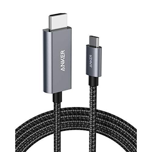 Anker 高耐久ナイロン USB-C & HDMI ケーブル 1.8m ブラック_0