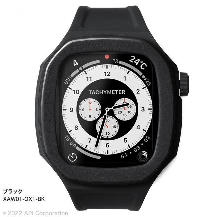EYLE OCTLUX Apple Watch Band Case 45mm S8/7/6/5/4/SE Black【12月上旬】_0