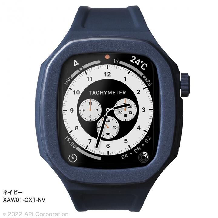 EYLE OCTLUX Apple Watch Band Case 45mm S8/7/6/5/4/SE Navy_0