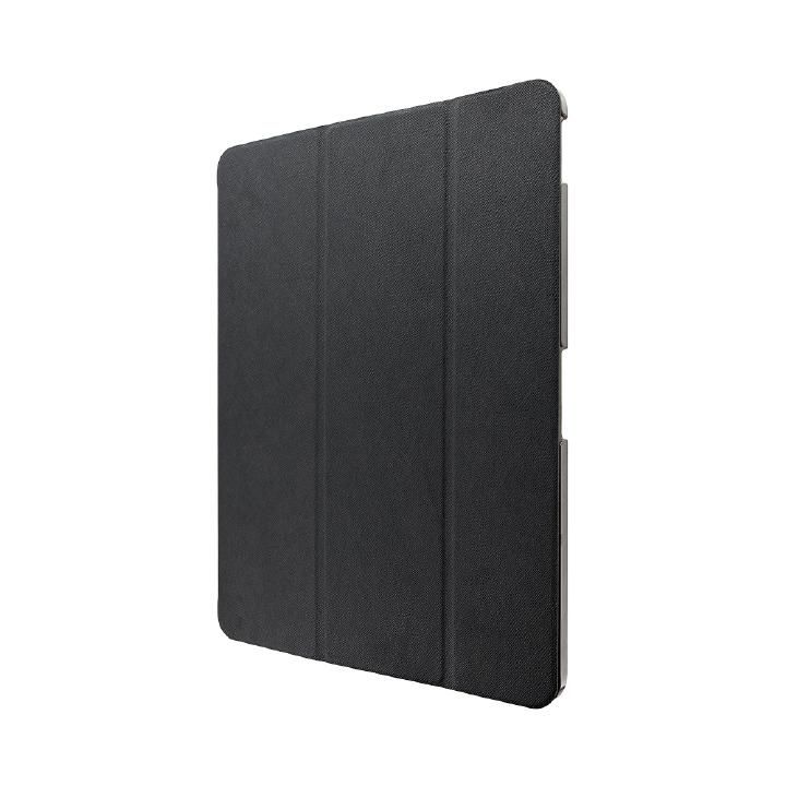 背面クリアフラップケース 「Clear Note」 ブラック iPad Pro 2018 12.9インチ_0