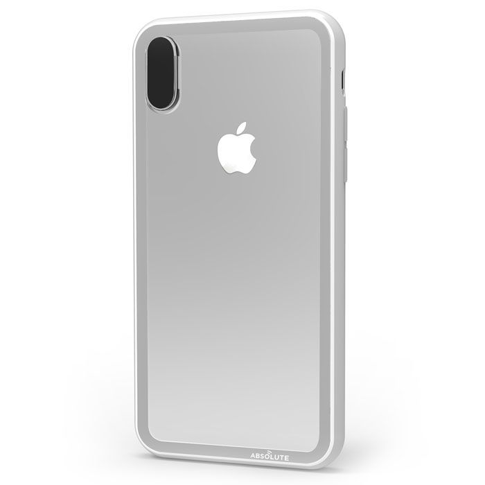 iPhone XS/X ケース LINKASE CLEAR Gorilla Glass グレイ iPhone XS/X_0