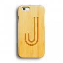kibaco 天然竹ケース アルファベットJ iPhone 6ケース