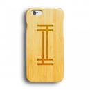 kibaco 天然竹ケース アルファベットI iPhone 6ケース
