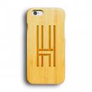 kibaco 天然竹ケース アルファベットH iPhone 6ケース