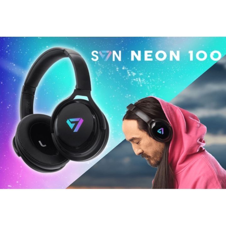 SVN Sound by Steve Aoki ワイヤレスオーバーイヤーヘッドフォン