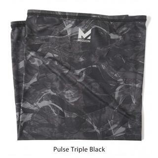 MISSION MULTI-COOL NECK GAITER Pulse Triple Black