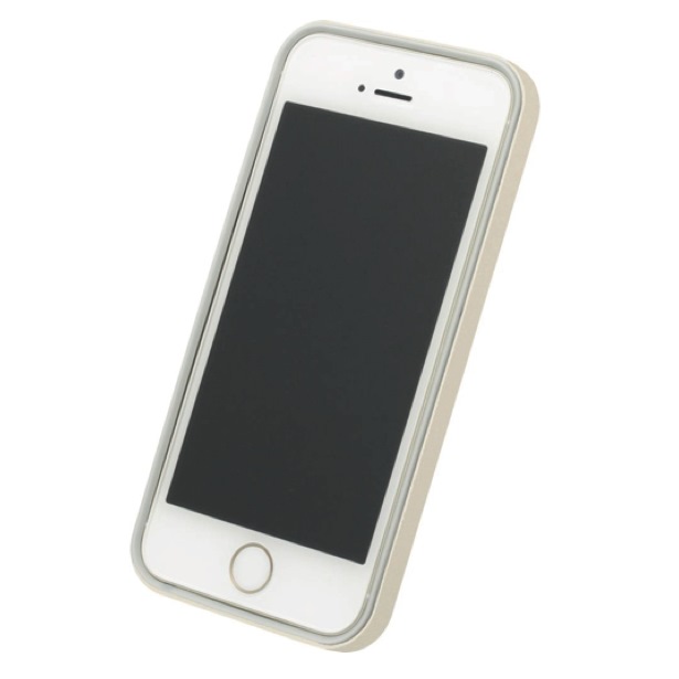 iPhone SE/5s/5 ケース フラットバンパーセット  iPhone SE/5s/5(ゴールド)_0