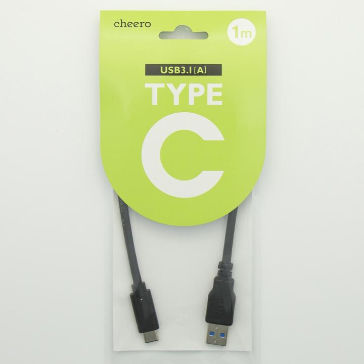 [1m]cheero TypeC USB 3.1ケーブル 100cm TypeC-A_0