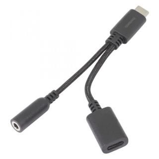 充電と音楽を同時に使用できる USB Type-C → 3.5mmミニジャック 超タフ オーディオ変換アダプター