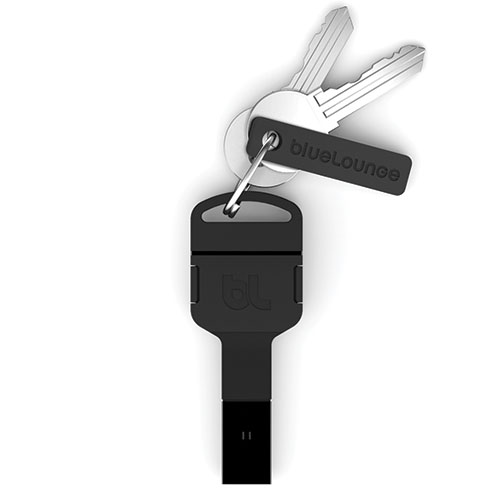 キー・Dock-USB鍵型アダプター ブラック 30ピン用_0