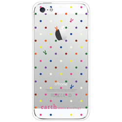 iPhone SE/5s/5 ケース rabbit dot case  iPhone5(液晶保護フィルム付き/iPhone5/CL)_0