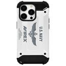 AVIREX 耐衝撃ケース アーミータフ シルバー iPhone 14 Pro
