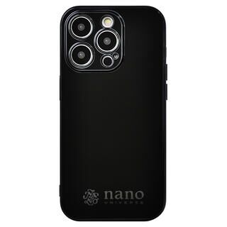 iPhone 14 Pro (6.1インチ) ケース nano universe 背面ケース ブラックメタル ブラック iPhone 14 Pro