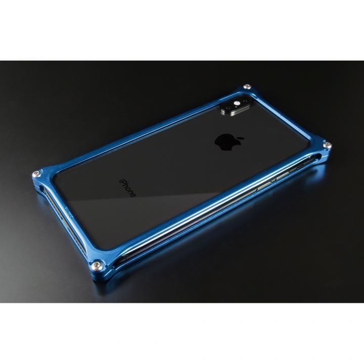 iPhone XS/X ケース ギルドデザイン ソリッドバンパー  ブルー iPhone XS/X_0