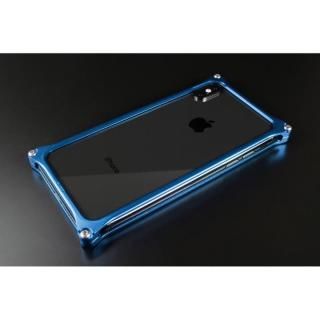 iPhone XS/X ケース ギルドデザイン ソリッドバンパー  ブルー iPhone XS/X
