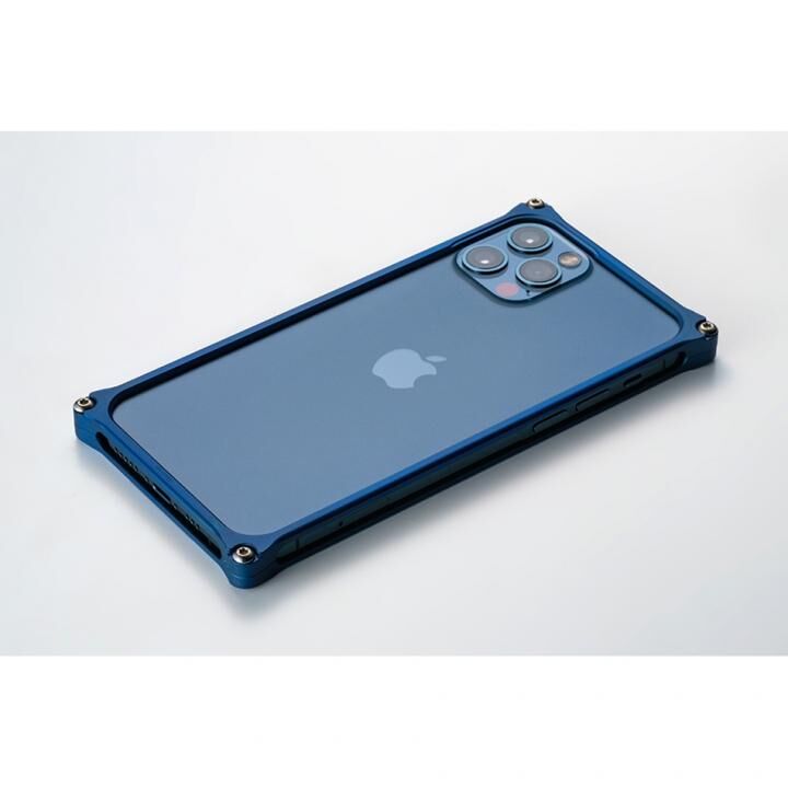 ギルドデザイン ソリッドバンパー for iPhone 12 Pro Max  マットブルー_0