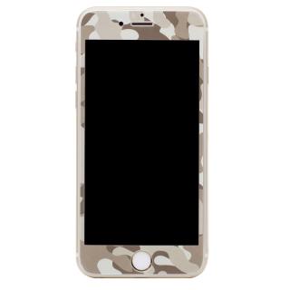 iPhone6s/6 フィルム [0.33mm]Deff 強化ガラス 全面保護 迷彩/砂漠 iPhone 6s/6