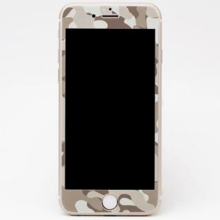 iPhone6s Plus/6 Plus フィルム [0.33mm]Deff 強化ガラス 全面保護 迷彩/砂漠 iPhone 6s Plus/6 Plus