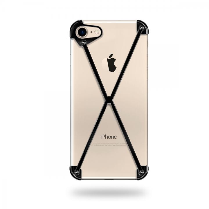iPhone7 ケース ミニマムデザインカバー RADIUS case Black iPhone 7_0