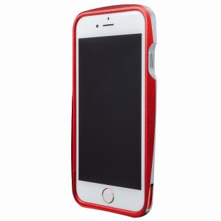 iPhone6s/6 ケース GRAMAS ラウンドメタルバンパー レッド iPhone 6s/6