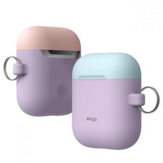 elago AIRPODS DUO HANG CASE for AirPods Lavender