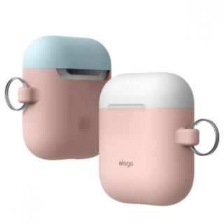elago AIRPODS DUO HANG CASE for AirPods Pink