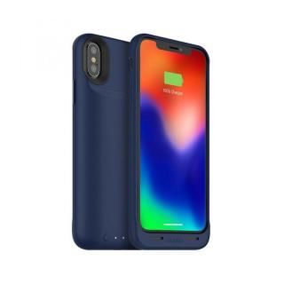iPhone X ケース mophie juice pack air バッテリー内蔵型ケース ブルー iPhone X
