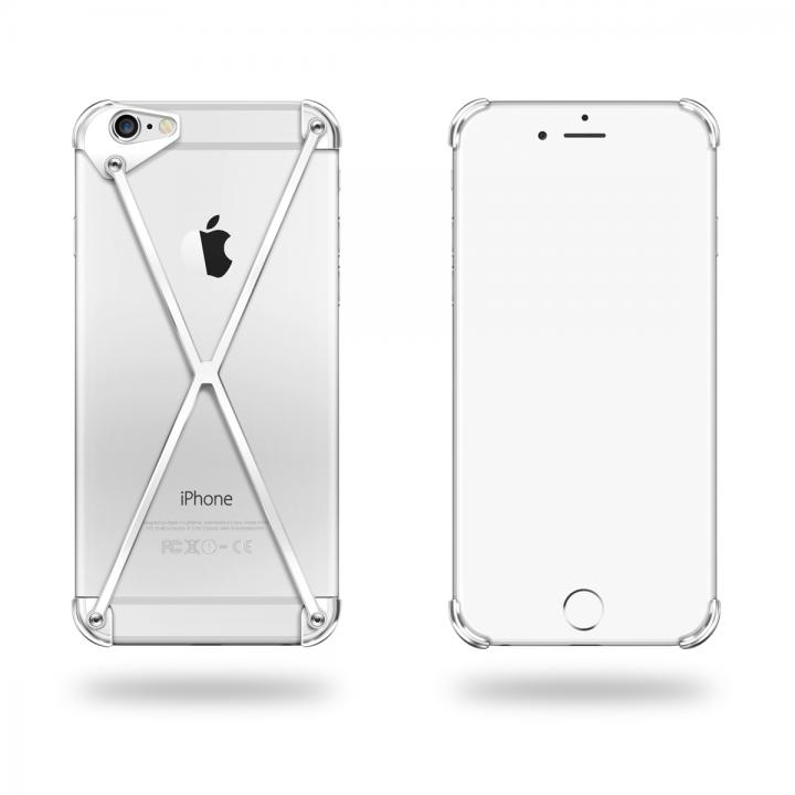 iPhone6 ケース 端末の美しさを活かす RADIUS case シルバー iPhone 6 Plus_0