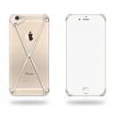 端末の美しさを活かす RADIUS case ゴールド iPhone 6 Plus