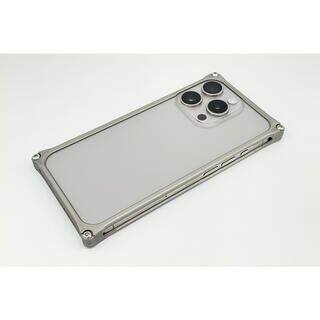 iPhone 15 Pro (6.1インチ) ケース ギルドデザイン ソリッドバンパー マットチタニウム iPhone 15 Pro【6月下旬】