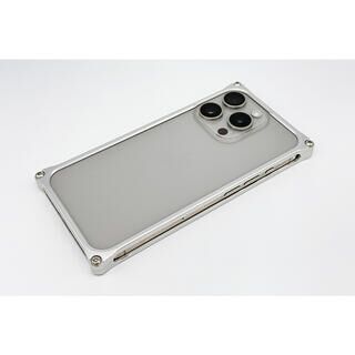 iPhone 15 Pro (6.1インチ) ケース ギルドデザイン ソリッドバンパー シルバー iPhone 15 Pro