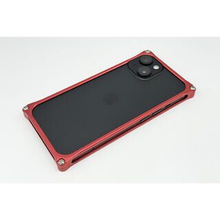 iPhone 15 (6.1インチ) ケース ギルドデザイン ソリッドバンパー レッド iPhone 15
