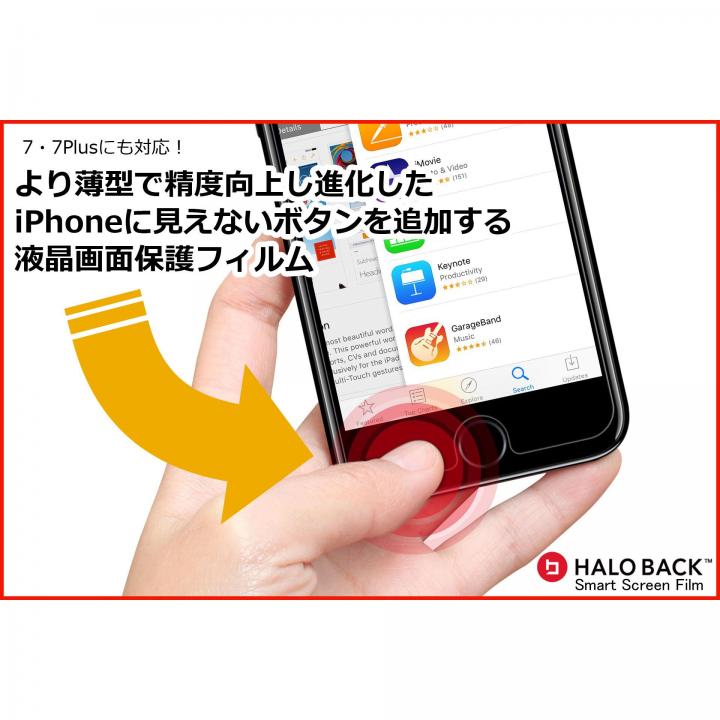 iPhone6s Plus/6 Plus フィルム 片手操作の利便性を向上させるiPhone用液晶保護フィルム Halo Back SSF iPhone 6s Plus/ 6 Plus_0