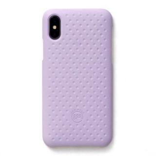 iPhone XS/X ケース AndMesh Haptic Case 背面ケース Light Purple iPhone XS/X