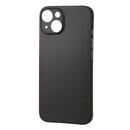 memumi Slim Case 極薄0.3ミリ 超軽量 Solid Black iPhone 13 mini