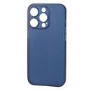 memumi Slim Case 極薄0.3ミリ 超軽量 Solid Trans Navy iPhone 14 Pro